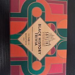 Brand New in Box Black History Trivia game from Skyline Collection by Yellow Cab Games.