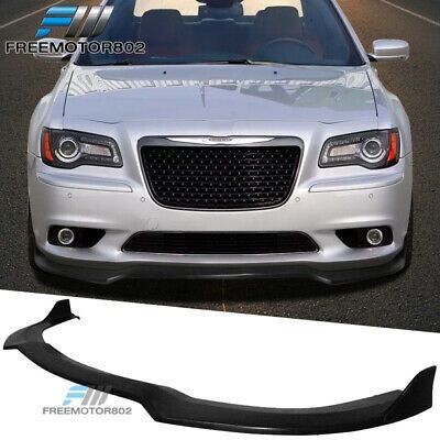 12-14 Chrysler 300 SRT8 IKON Style Front Bumper Lip Spoiler - Unpainted PU