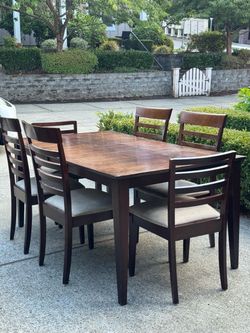 Wooden Table and Chairs - Free