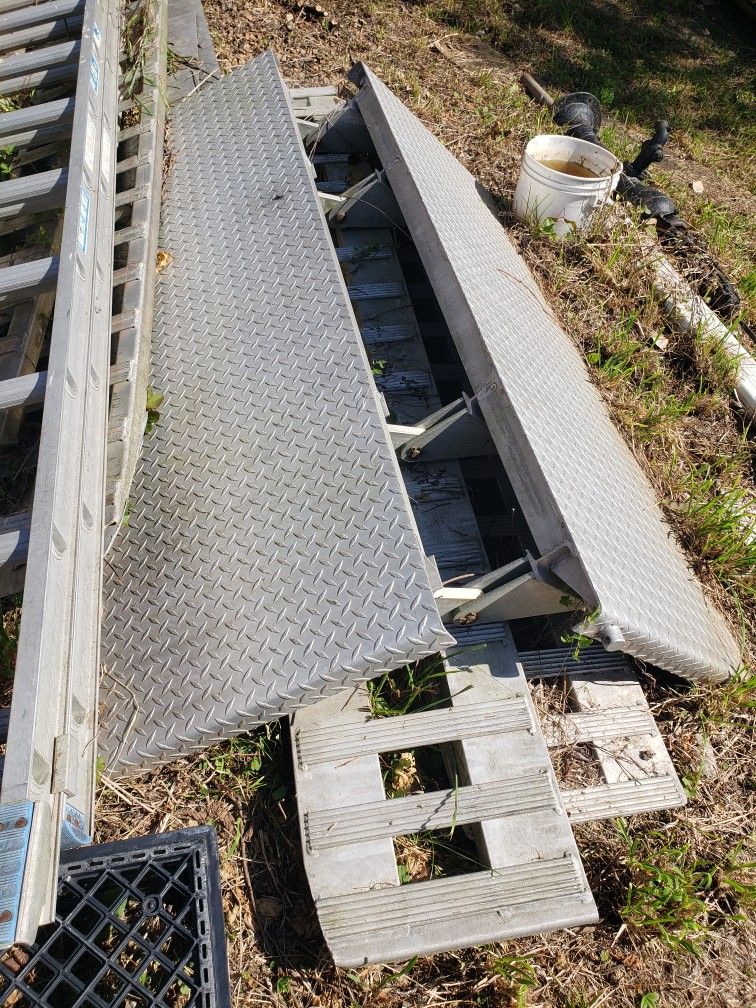 Car Trailer Ramp. All Aluminum.