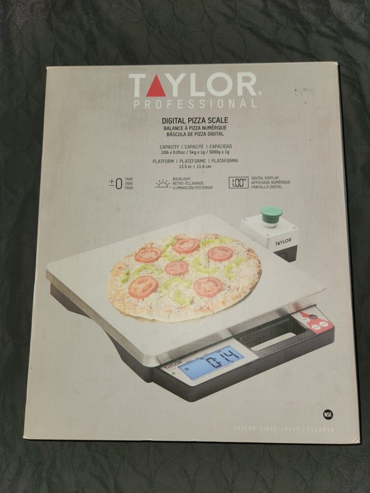 Commercial Digital Pizza Scale, 10 lb Capacity