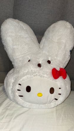 Jumbo Peeps Hello Kitty Head Easter Plush