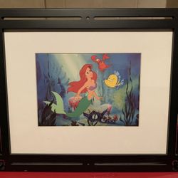 Little Mermaid Print With Disney Frame