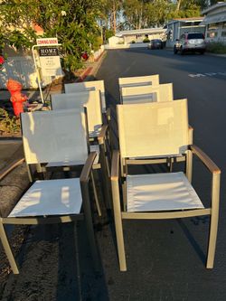 Patio chairs ￼