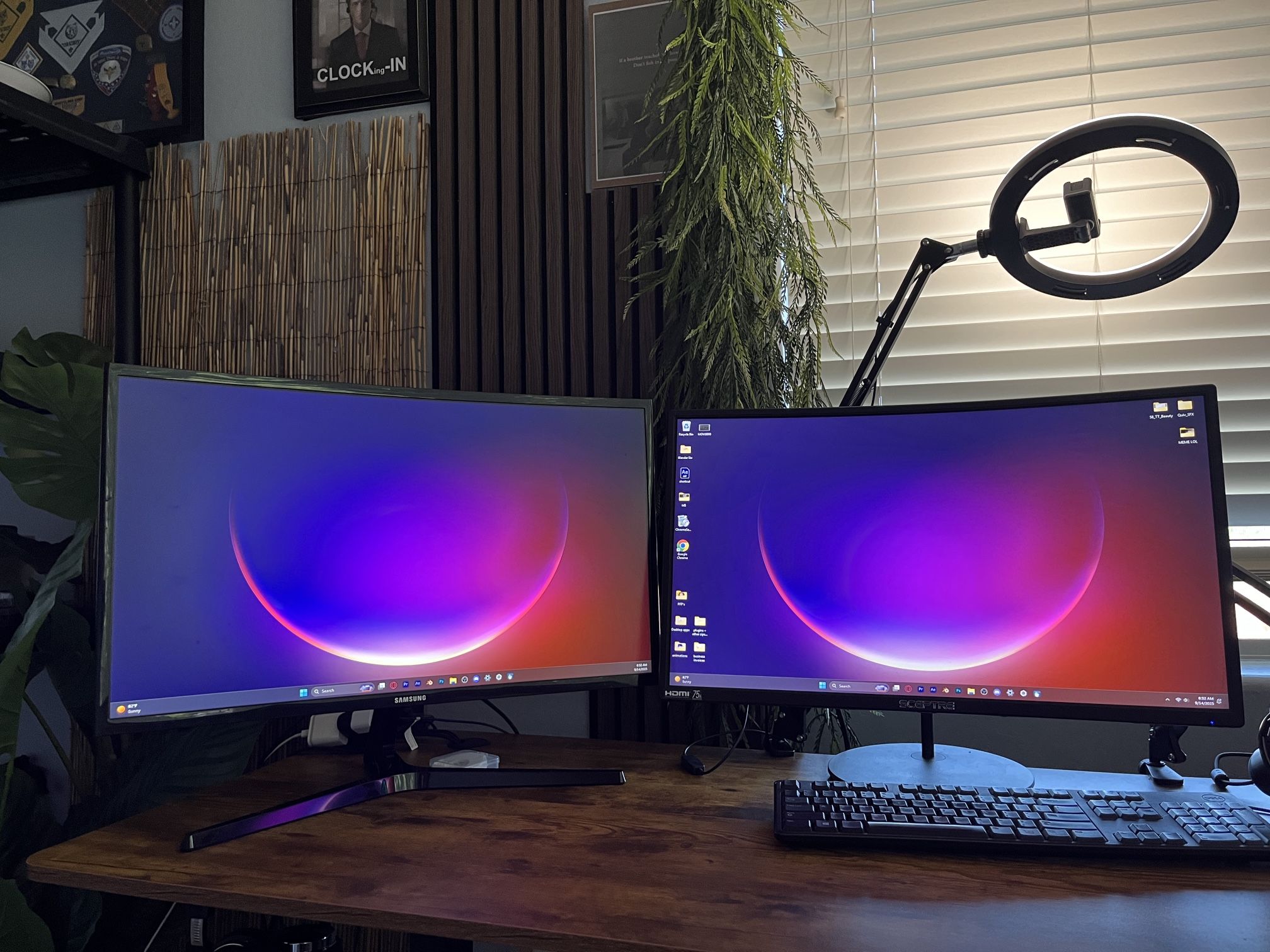 27” Curved Monitor 