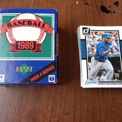 Baseball Cards And 1989 Upper Deck Box 