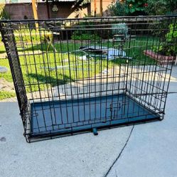 Durable Metal Dog Crates Secure and Reliable Housing white citizen