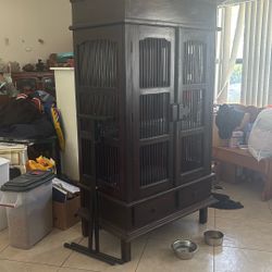 Open Bamboo Armoire Type Furniture 
