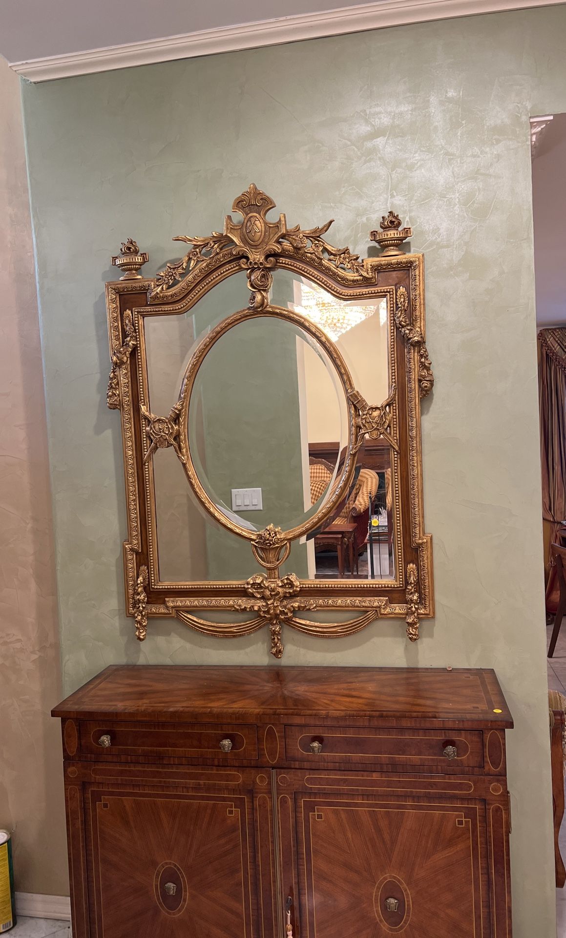 Antique Gold Louis XIV Gilt Wood Baroque Mirror French Empire Carved,All Products : American Fashion Style Bags On Sale