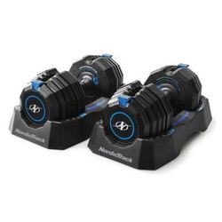 NordicTrack Select-A-Weight 55 lb. Adjustable Dumbbells Pair Set