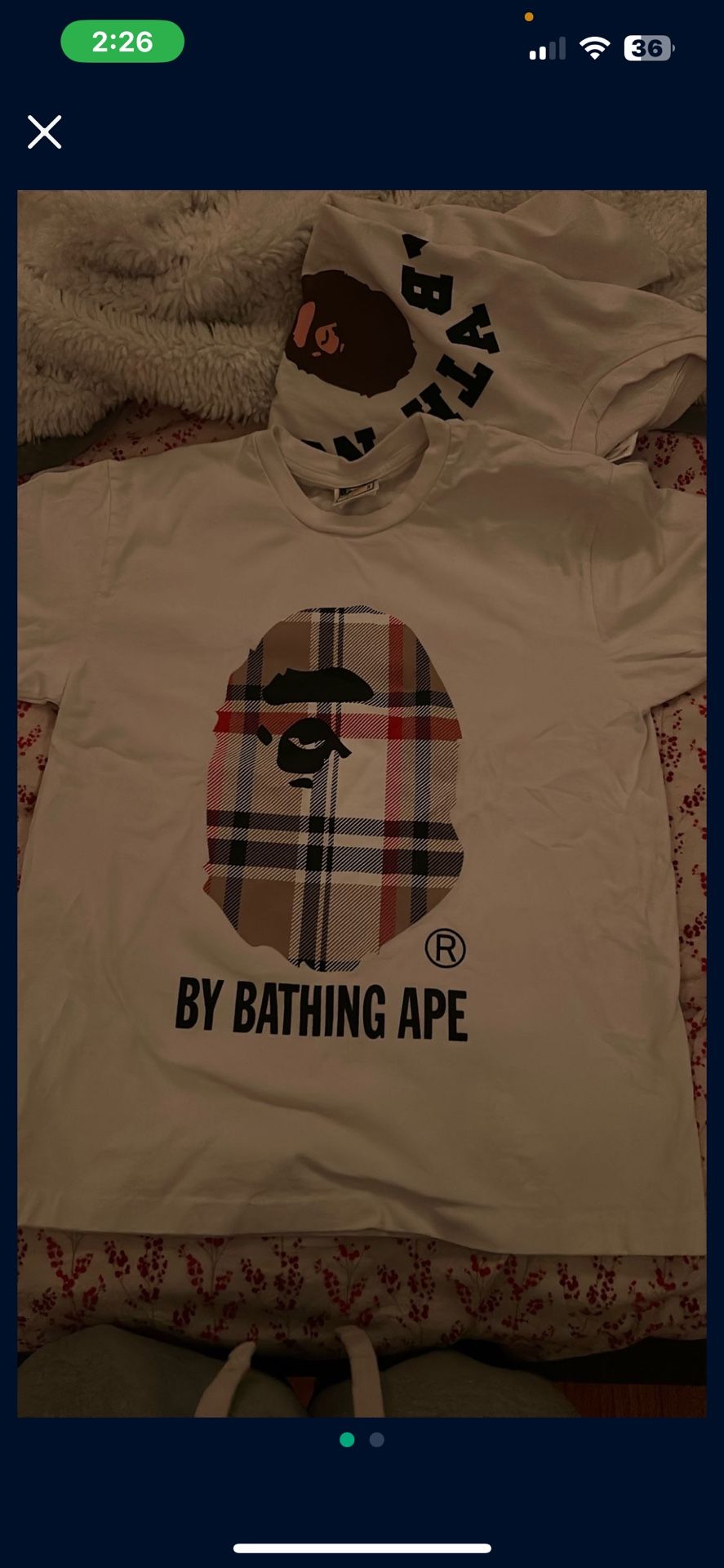 Bape Shirt Size s