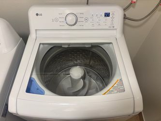 LG Washer – Includes all you need!  Pan, hoses, and manual!