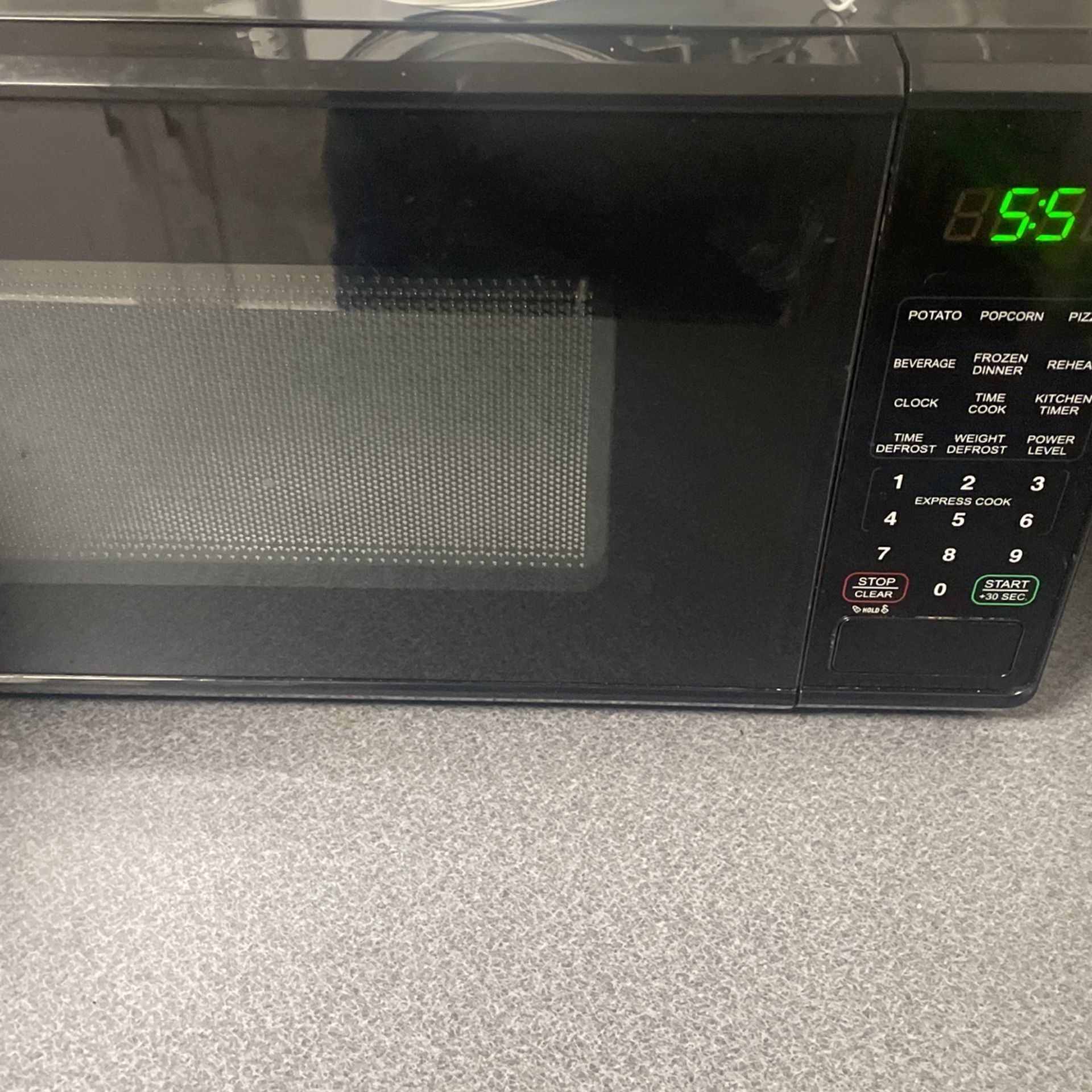 Microwave + Desktop Heater