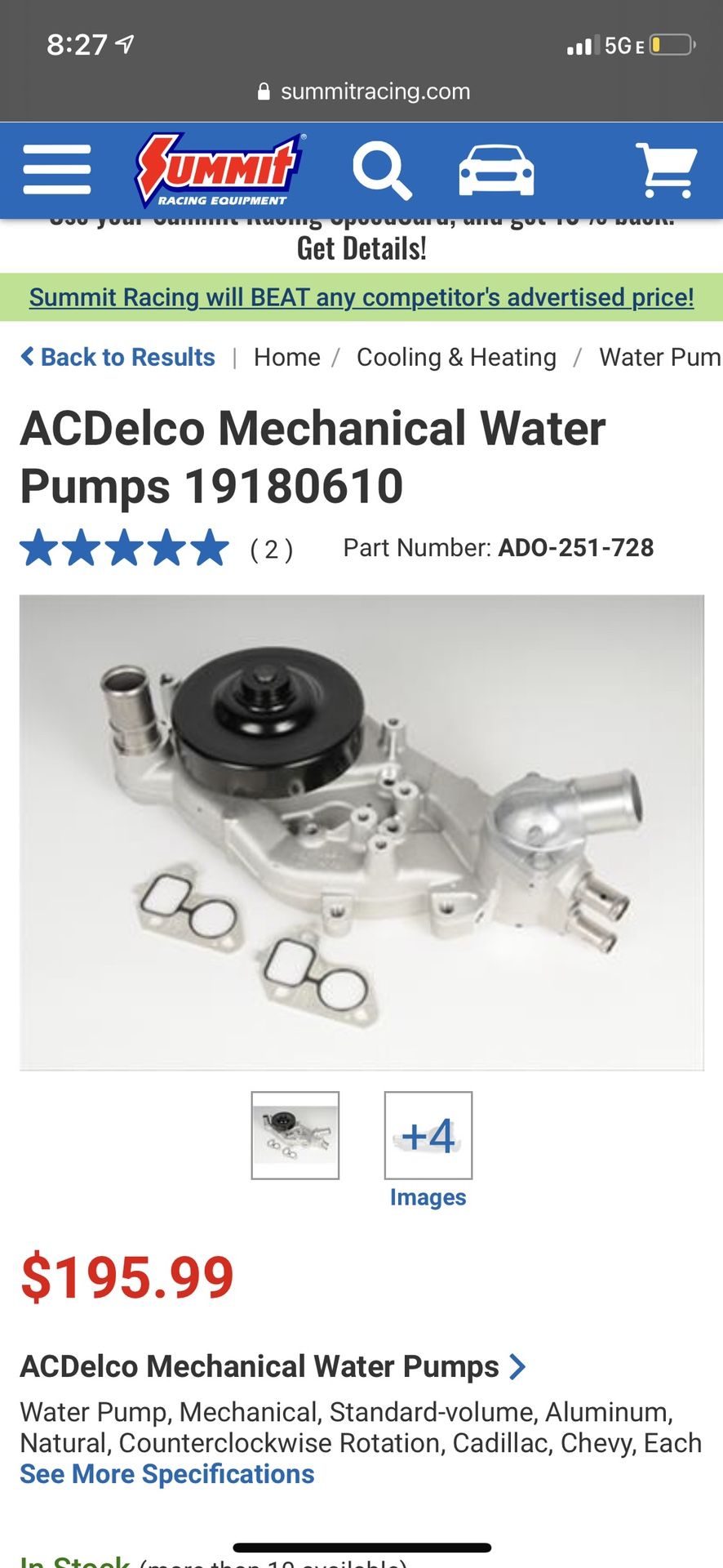 Ls3 Water Pump