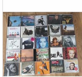 200 + music cds many unopened