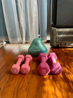 Hand weights/dumbbell sets