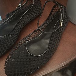 NEW SZ7 Women’s Square-Toe Mary Jane Flats