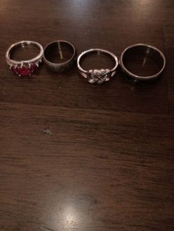Sterling rings