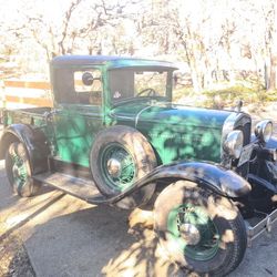 1931 Ford Model A Truck With Ladder Rack