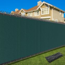 Privacy Fence Screen 5'×50' GREEN