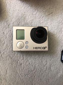GoPro Hero 3+ black edition with Handle Grip and Remote