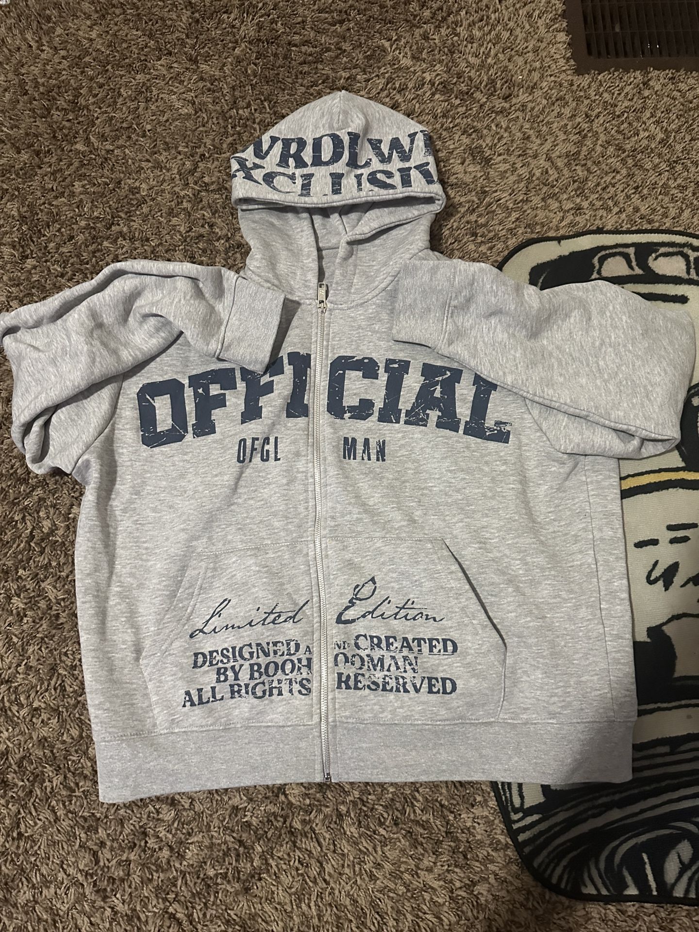 LIMITED EDITION ZIP-UP HOODIE – OFFICIAL MAN BRAND