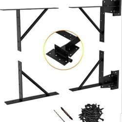 Gate Corner Brace Bracket Heavy Duty Adjustable 