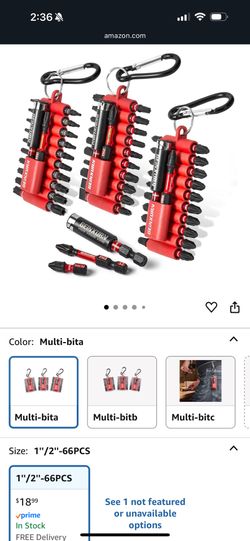 New Impact Driver Bit Set