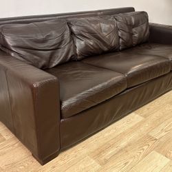 DWR American Leather Sofa *Delivery Options*