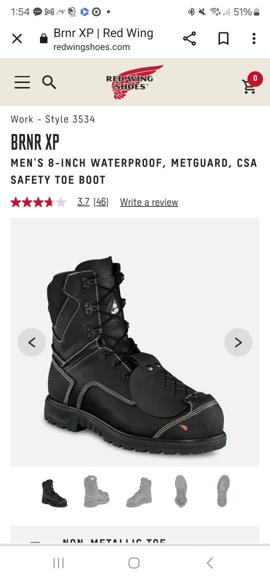 Red Wing Boots Brand New 