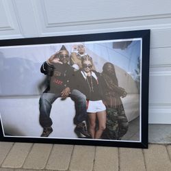 Black Eyed Peas Framed Poster