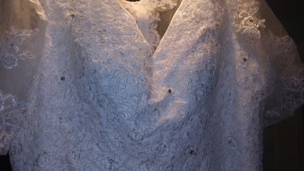 Plus size wedding dress