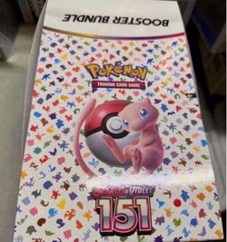 Pokemon 151 booster bundle case unsealed