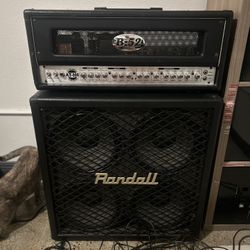 100W B-52 Guitar Amplifier Head & 200W Randall Cabinet 