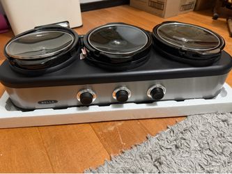 Bella triple slow cooker