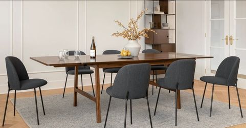 6 Article Ceres Modern Dining Chair in Flint Gray $55 each. $330 for all 6