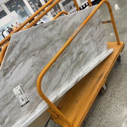 3 Drama Marble Table Counter Tops 2 Left 1 Right