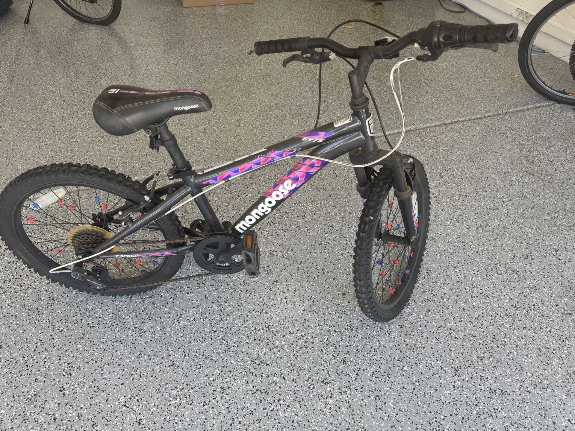 Mongoose Youth Girl Mountain Bike