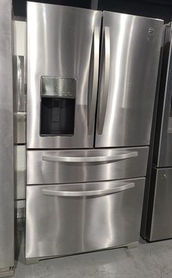 Kenmore 4 Door Stainless Steel Refrigerator Fridge
