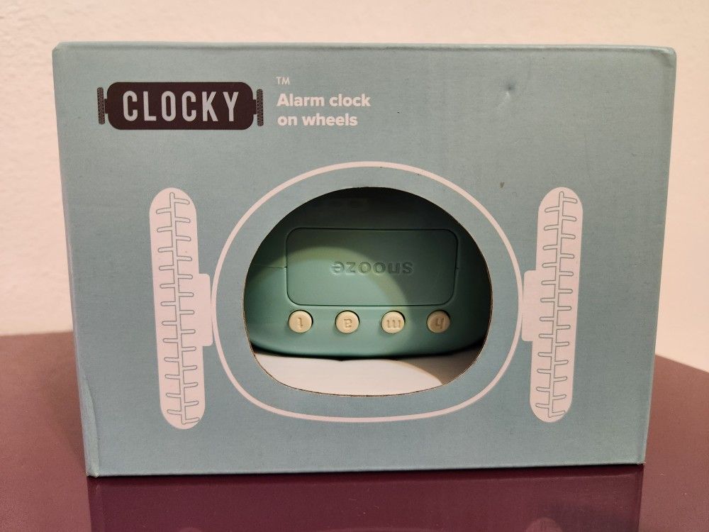 Alarm Clock On Wheels 