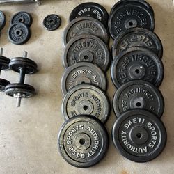 Home Gym Weights & Bars!
