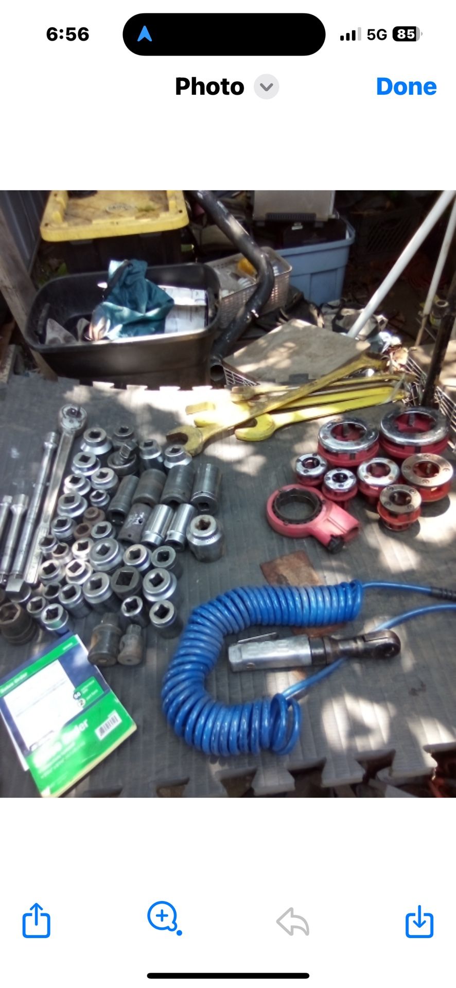 Assorted tools