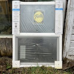New Pella 150 Series Vinyl Window 3x4 Ft