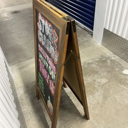 Chalkboard Sign 