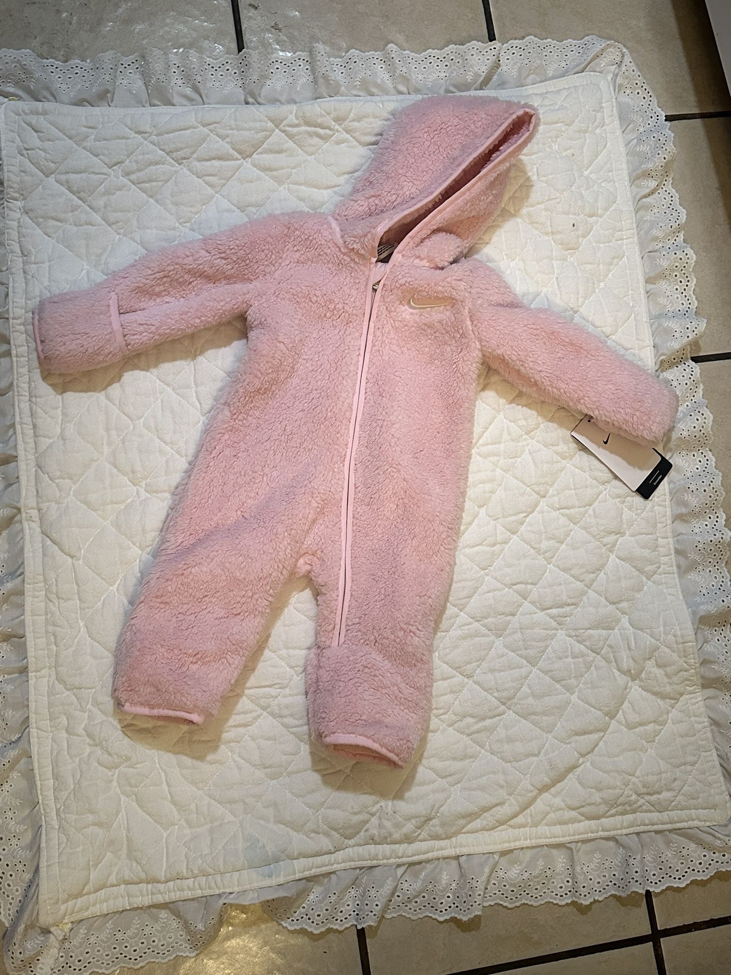 Pink Nike Onsie 