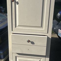 Free Small Wood Pantry Cabinet 