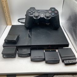 Ps2 Slim With 1 Controller 