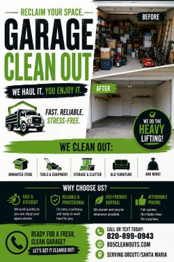 Garage Cleanouts-Orcutt & Santa Maria