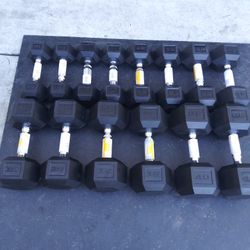 Rubber Hex Dumbbell Sale