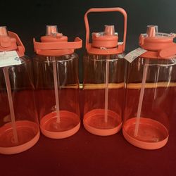 1 L Water Bottles, Orange